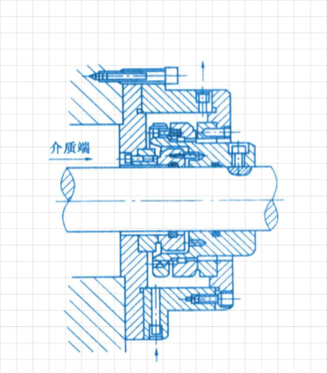 耐堿徑向橡膠密封件橡膠密封件結構平面圖