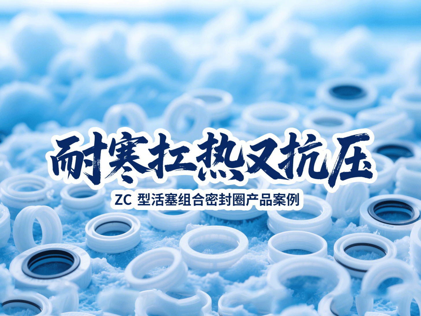 ZC型活塞組合密封圈產(chǎn)品案例 ? 耐寒扛熱又抗壓！