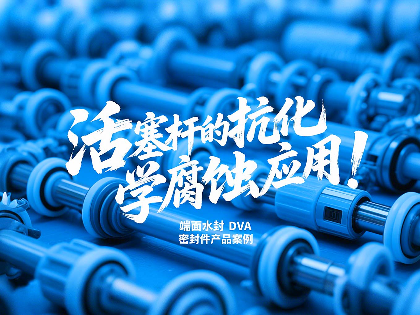 端面水封DVA密封件產品案例 ? 活塞桿的抗化學腐蝕應用！