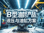 B型四氟油封產(chǎn)品解決方案丨高動態(tài)密封在液壓設備與標準油缸的應用!?